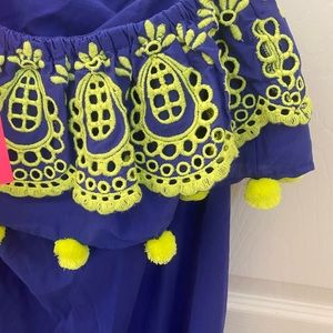 NWT XL Lilly Pulitzer one shoulder Idara dress. New & never worn.